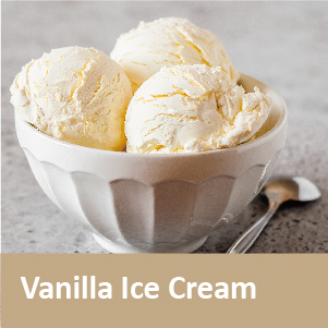 Crème glacée à la vanille