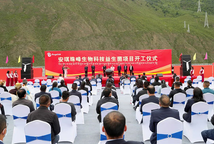 西藏云顶集团4008珠峰生物科技益生菌工业化项目开工仪式