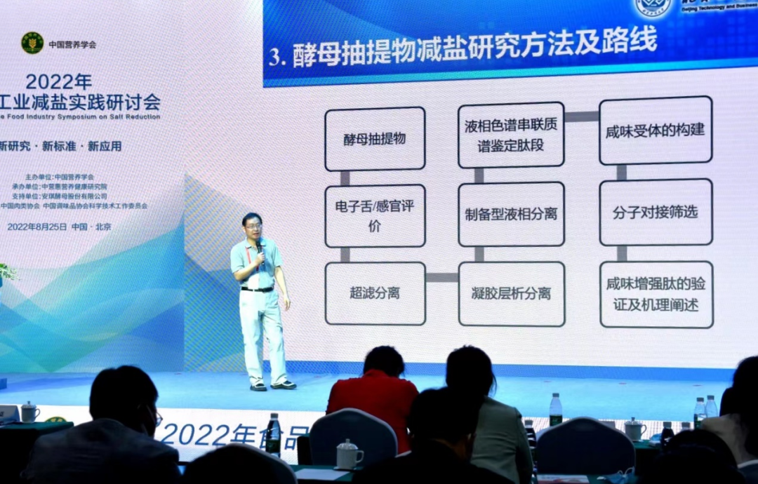 酵母抽提物中咸味肽的呈味机理