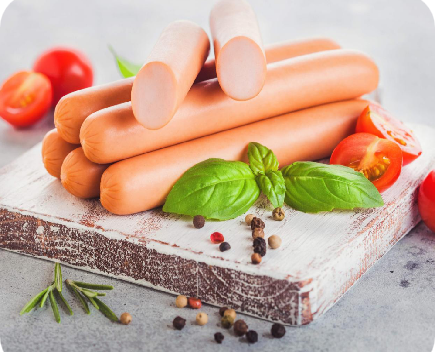 酵母卵白在三卵白肉肠的应用