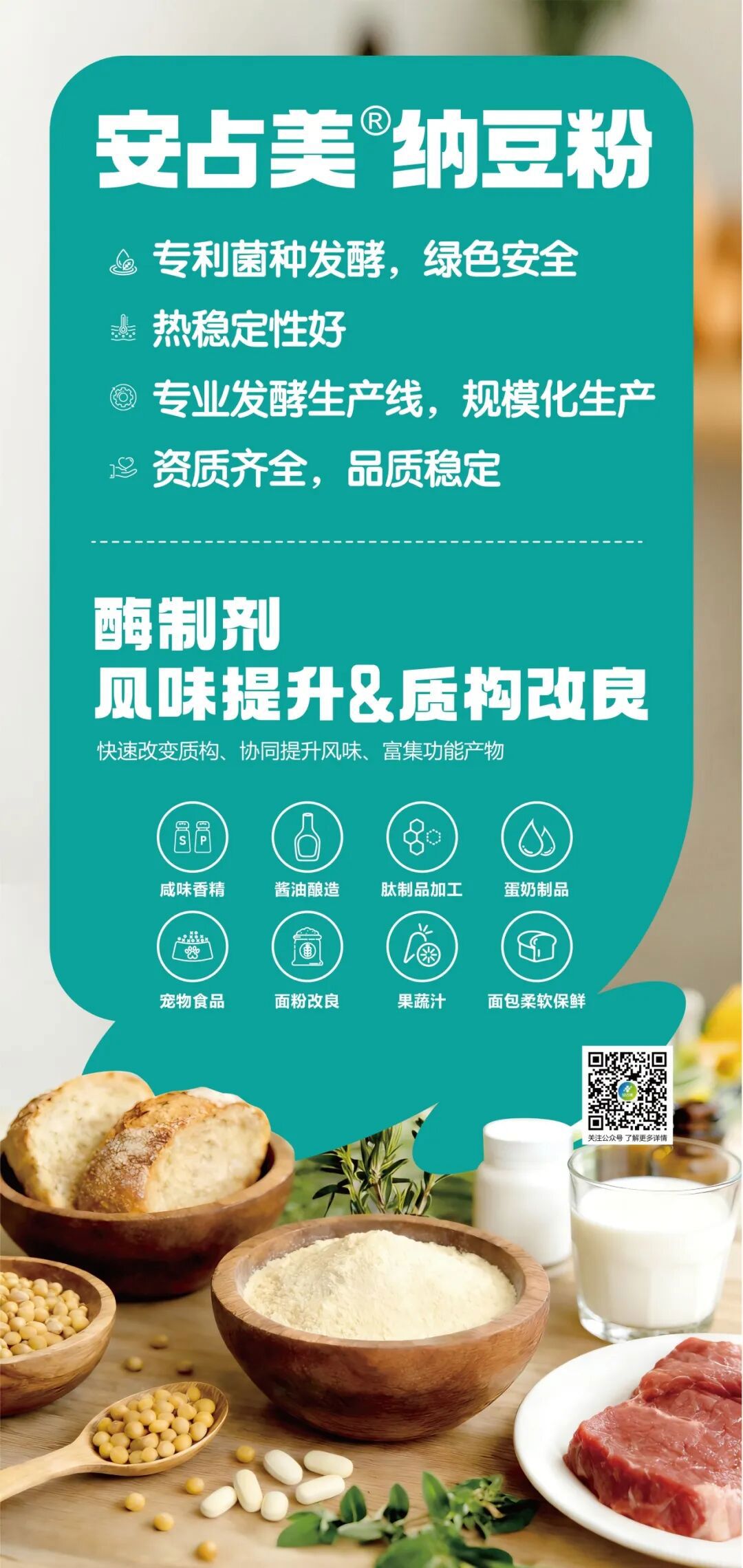 酶制剂：：：安占美?纳豆粉